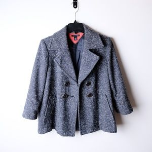 TOMMY HILFIGER DOUBLE BREASTED COAT, Size S/P